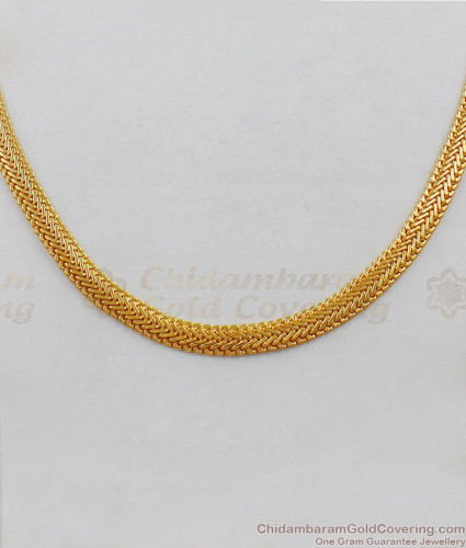 Gold short chain for on sale gents